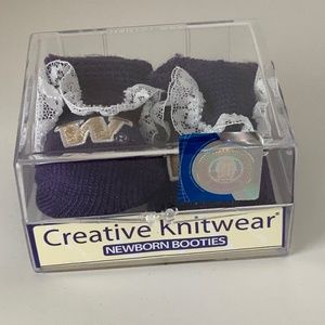 W Newborn Booties. NWT